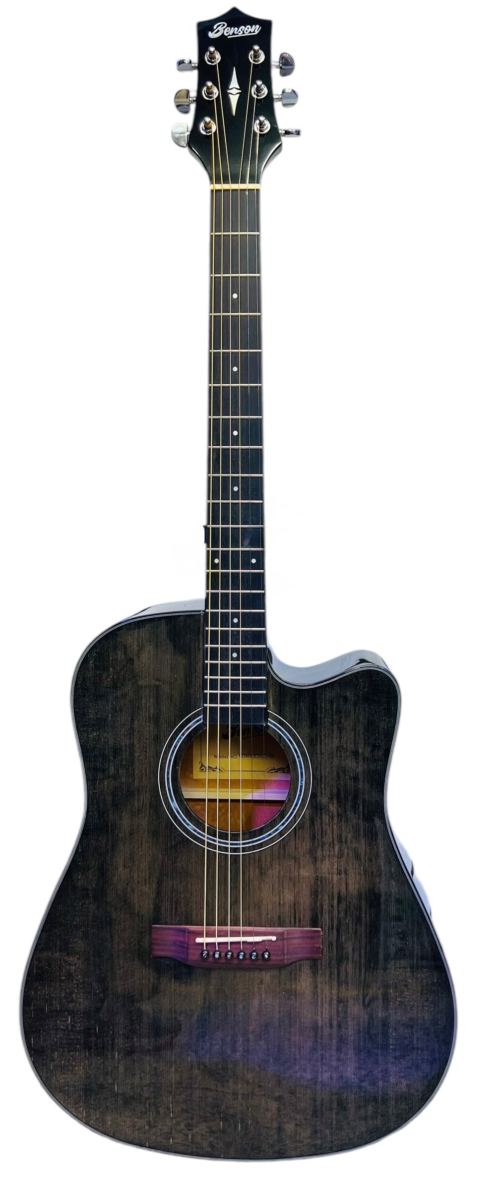 Guitarra electroacústica Texana Benson.