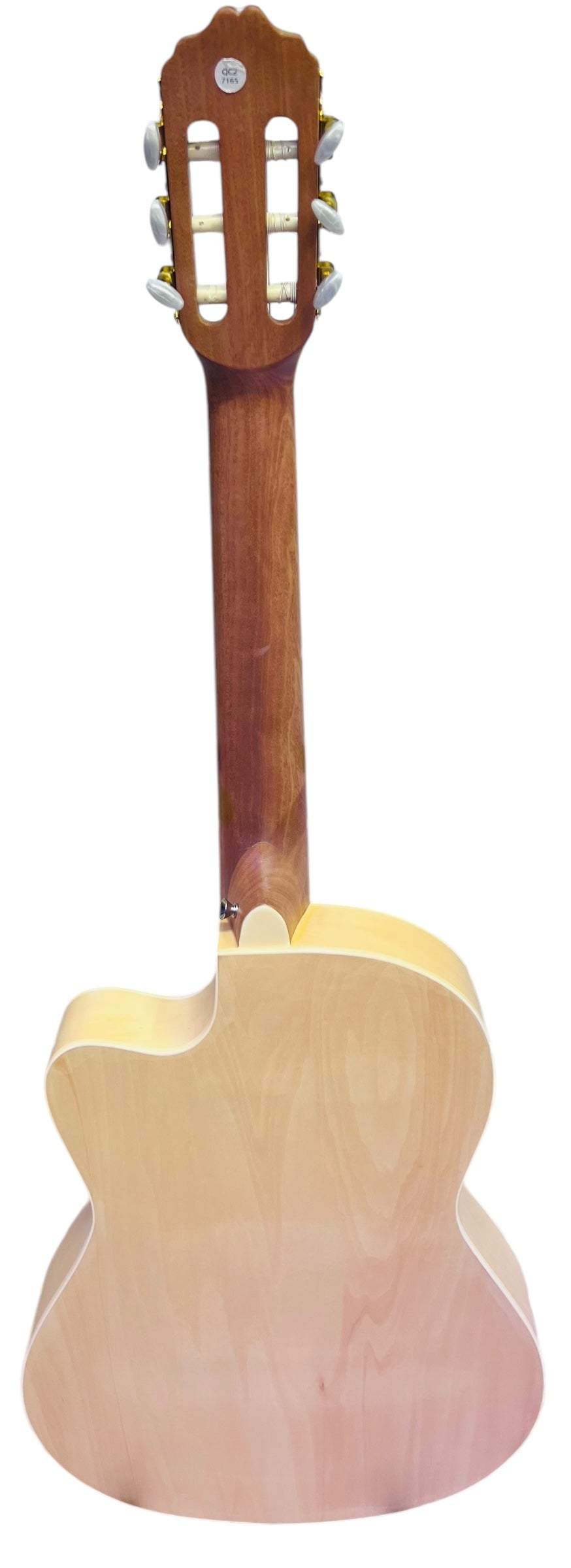 Guitarra electroacústica Benson cuerdas de nylon.