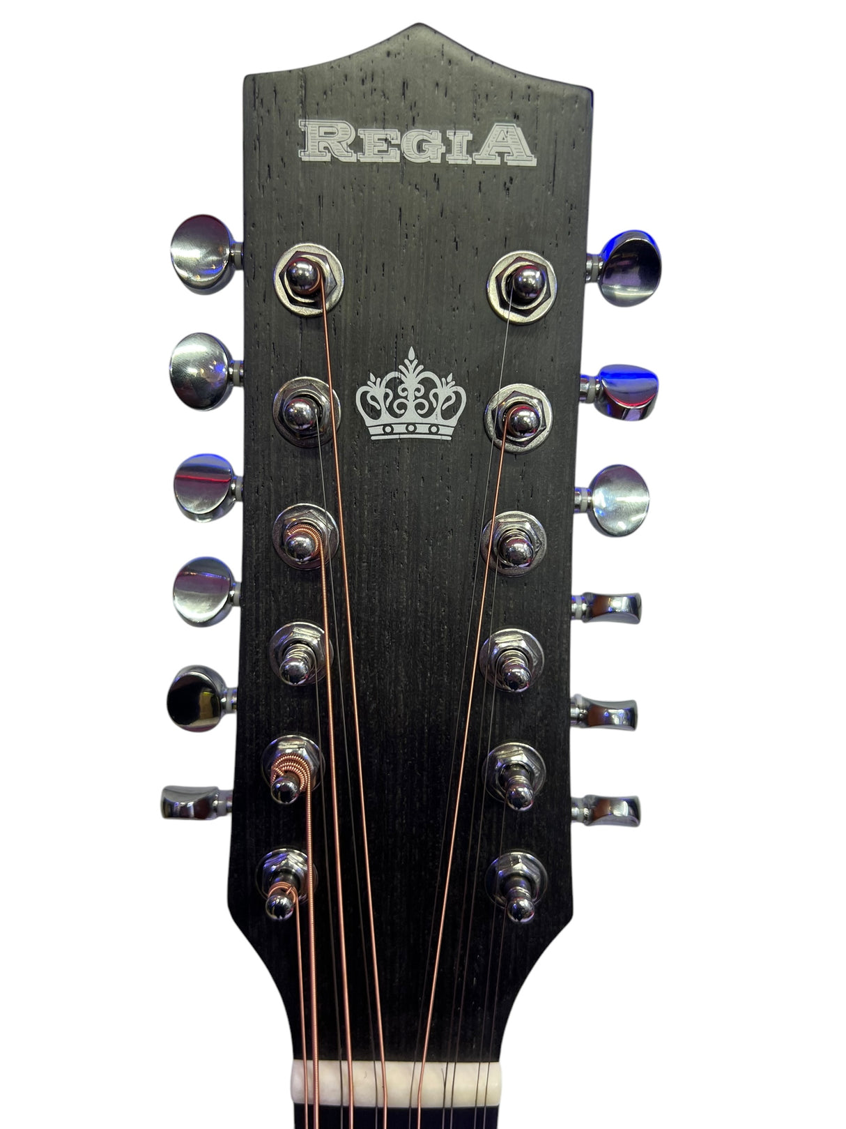 Docerola electroacústica Regia con pastilla Fishman.