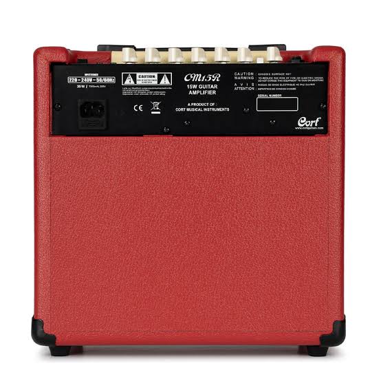 Amplificador para guitarra Cort 15 watts CM15R-DR.