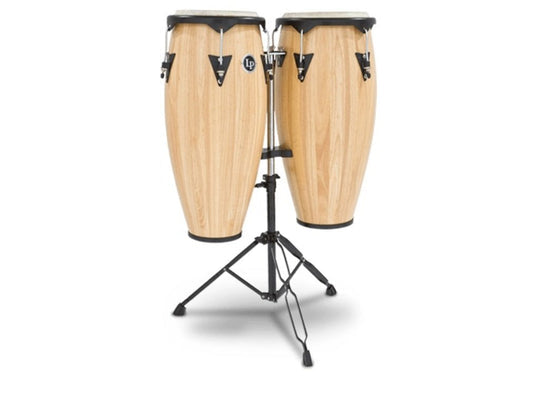 Congas LP City 11" y 12" con Atril LPA647NY-AW