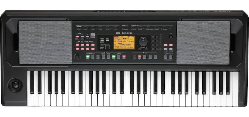 Teclado Korg EK-50 CSA Arranger 61 Teclas USB.