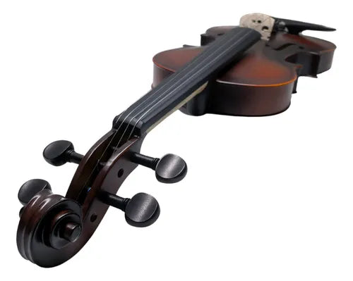 Violin Acústico Paris 4/4 Con estuche y accesorios natural mate.