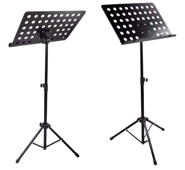 Atril ajustable y plegable de partituras Forum de charola.