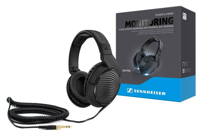 Audifonos Sennheiser HD200PRO.