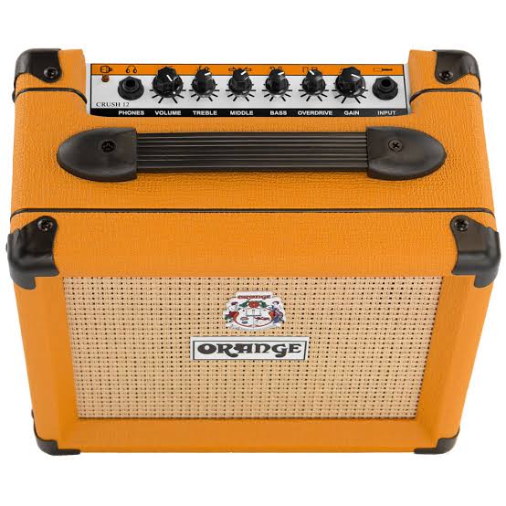 Amplificador Orange Crush12 para guitarra eléctrica.
