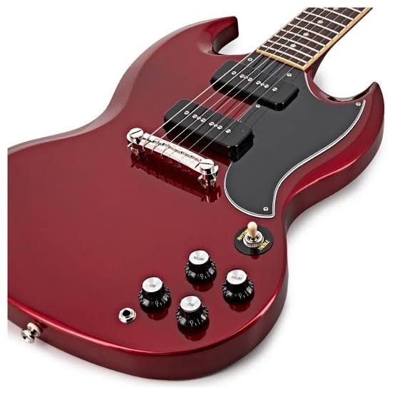Guitarra eléctrica Epiphone SG Special P-90 Sparkling Burgundy.