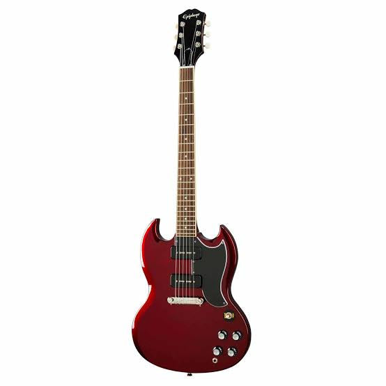 Guitarra eléctrica Epiphone SG Special P-90 Sparkling Burgundy.