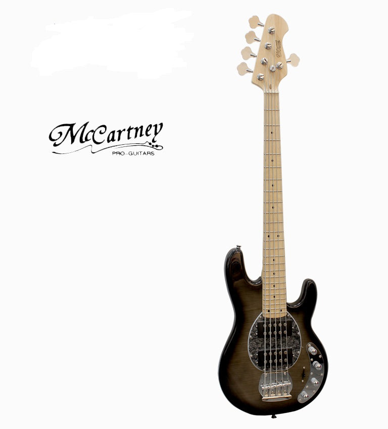Bajo Electrico Mccartney 5 cuerdas Activo Tipo Musicman