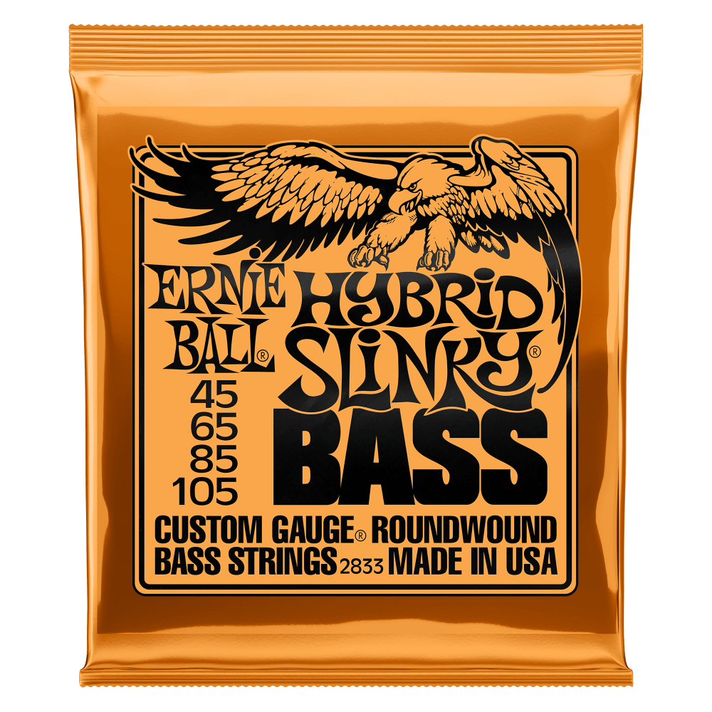 Juego de Cuerdas P/Bajo Ernie Ball Hybrid Slinky 2833