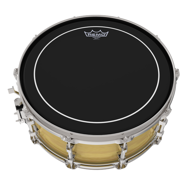 Parche Remo Para Bateria Pinstripe Ebony Hidraulico