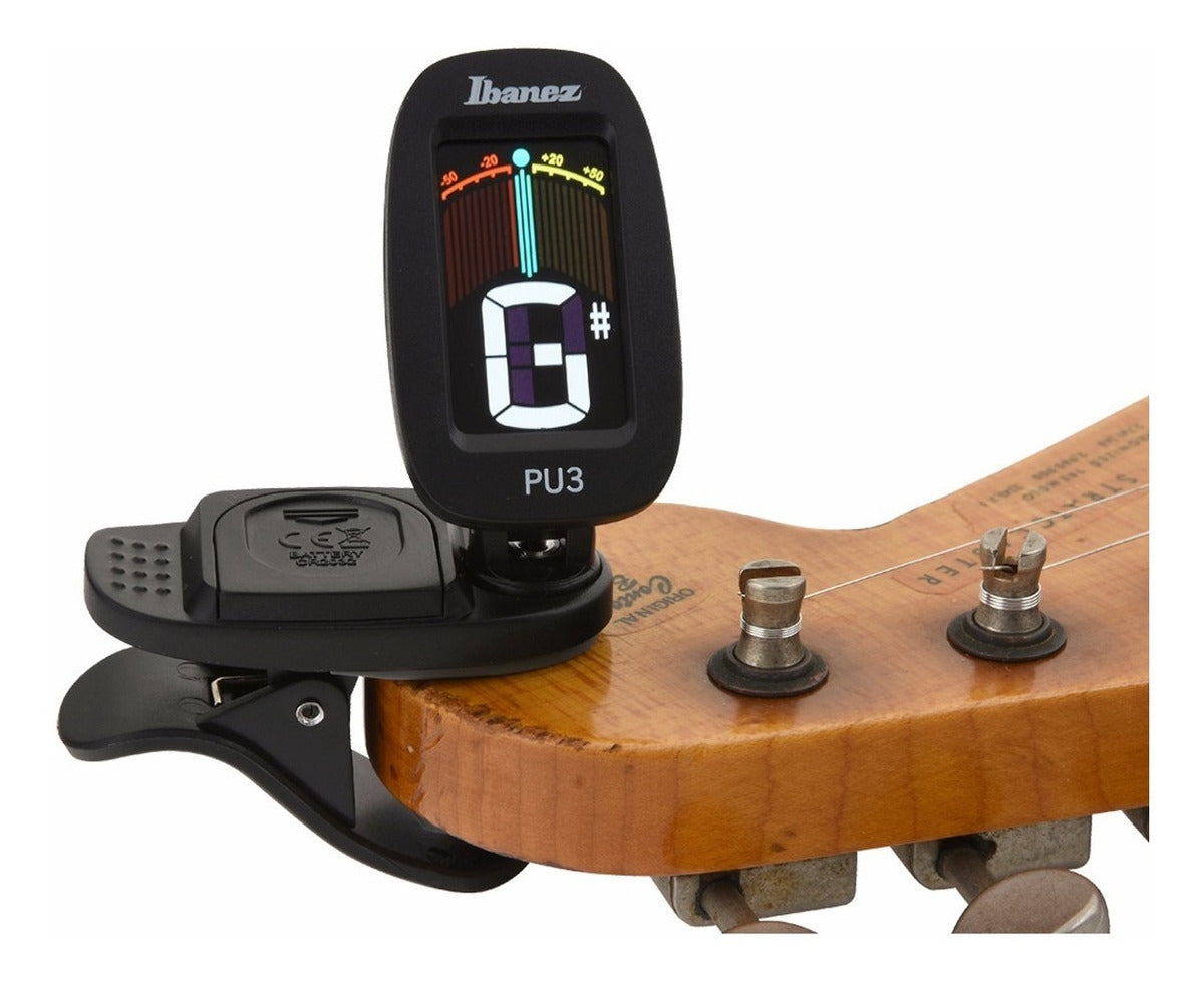 Afinador Cromatico Para Instrumento Ibanez PU3