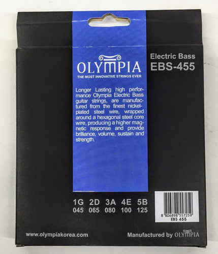 Cuerdas para bajo electrico 5 cuerdas Olympia