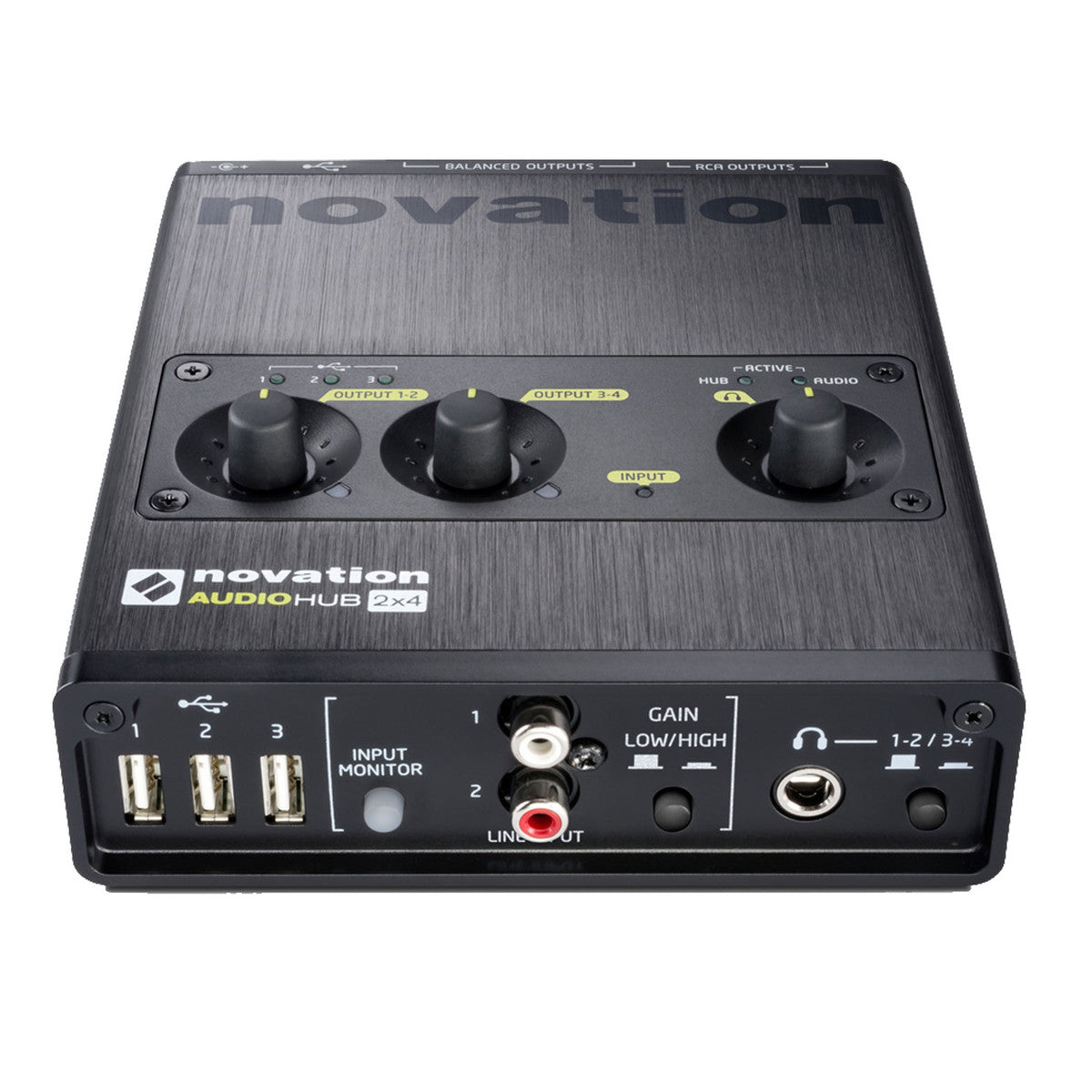 Interfaz de Audio Novation 2X4 AudioHub USB