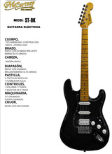 Guitarra eléctrica Mccartney tipo Stratocaster