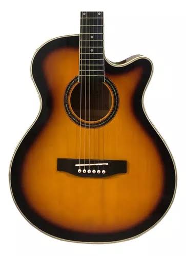 Guitarra electroacústica Mccartney QAG40 con accesorios