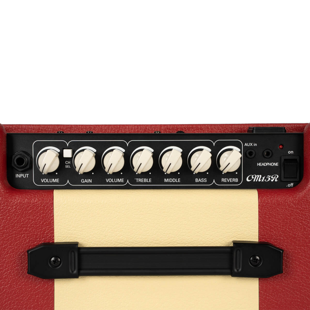 Amplificador para guitarra Cort 15 watts CM15R-DR.