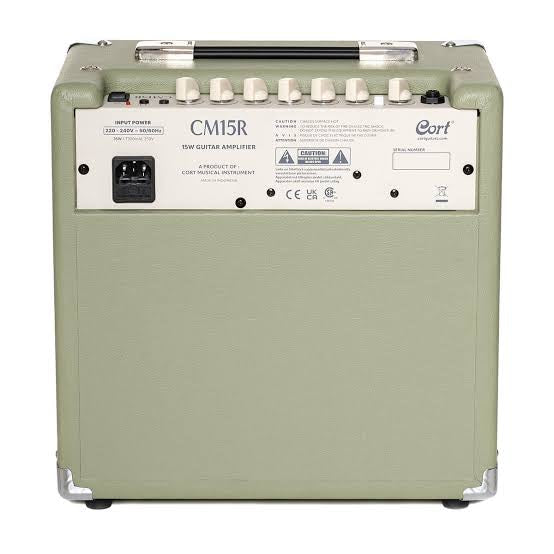 Amplificador para guitarra Cort 15 watts CM15R-PG.