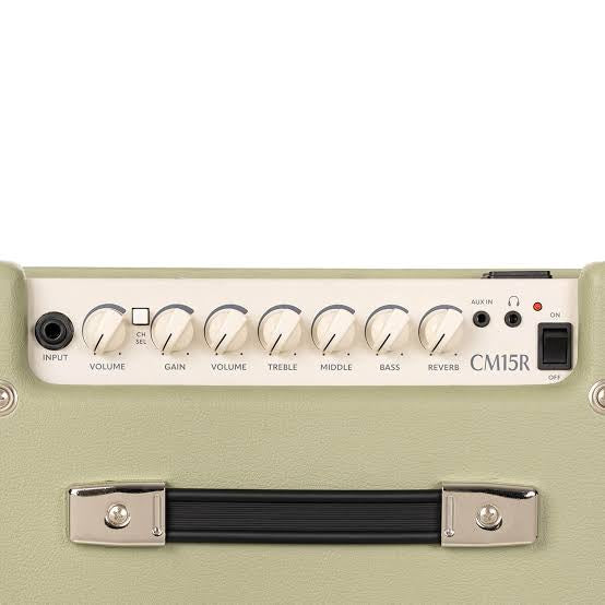 Amplificador para guitarra Cort 15 watts CM15R-PG.