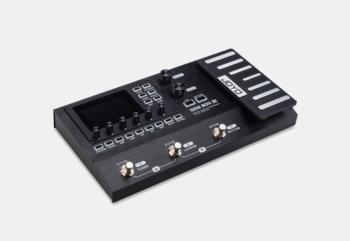 Procesador efectos para guitarra Joyo GEM-BOX III.