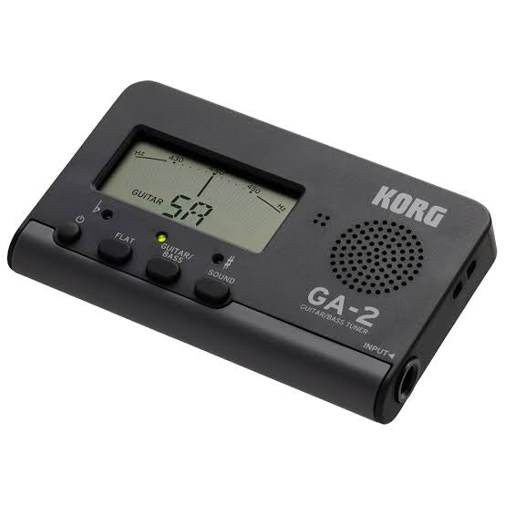 Afinador para guitarra y bajo Korg GA2.