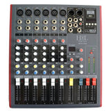 Mezcladora High-Line 6 canales USB-efectos y Bluetooth.
