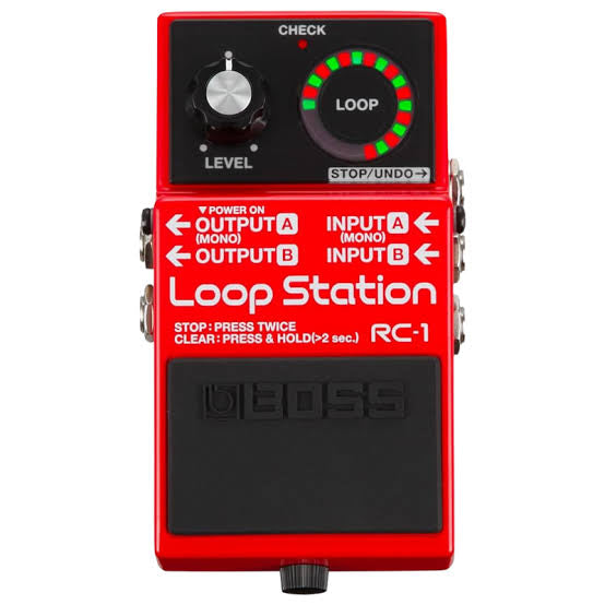 Pedal efecto Loop Station Boss RC-1.
