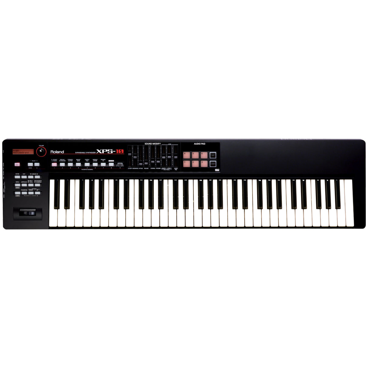 Teclado Sintetizador negro Roland XPS-10 61 teclas Explandible.
