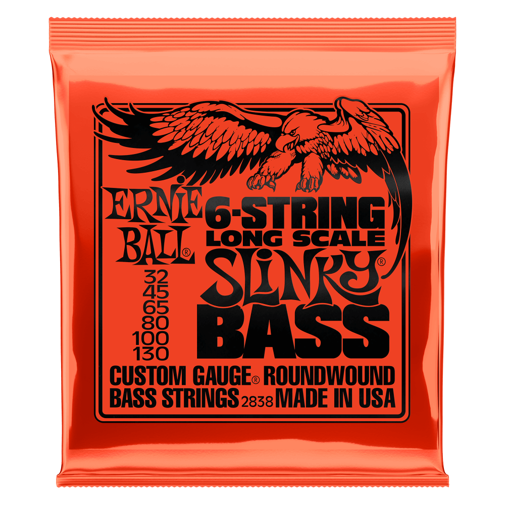 Juego de Cuerdas P/Bajo 6 Slinky 2838
