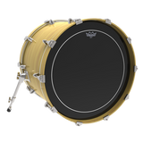Parche Remo Para Bateria Pinstripe Ebony Hidraulico