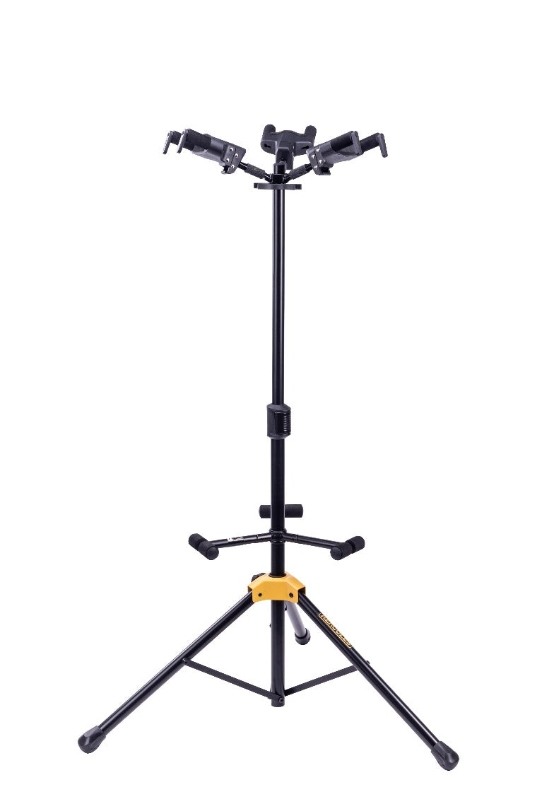 Base de Guitarra Hercules Triple Auto Grip System (AGS), Respaldo Plegable GS432BPLUS