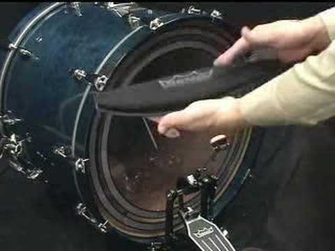 Parche Remo para Bombo 22" Powersonic Transparente