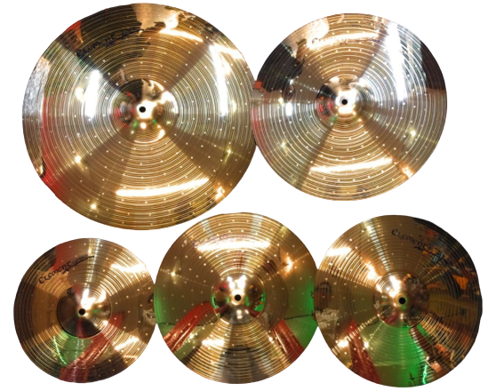 Juego de Platillos Peace Element (14"HH-16"CR-20"RD-12"SP)