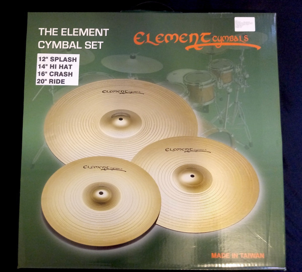 Juego de Platillos Peace Element (14"HH-16"CR-20"RD-12"SP)